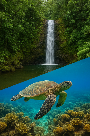 Parc National de Guadeloupe, cascade et biodiversité tropicale